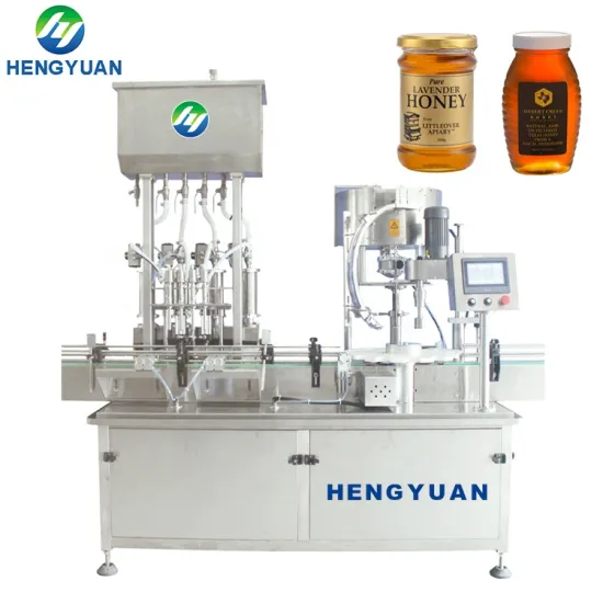 Automatic Food and Beverage Capper with Pilfer Proof Bottle Filling Machine