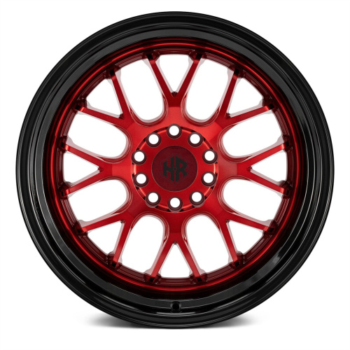 Staggered rims 17 inch black alloy wheels