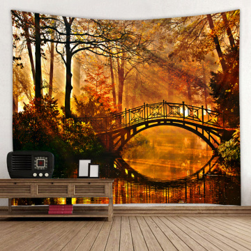 soft 3D door curtain tapestry