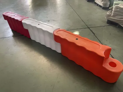 RITO Outdoor Safety Barrier: Durable Anti-Collision Water-Filled Karting Race Road Block for Go-Kart Tracks