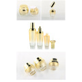 Small black bottle cosmetics bottle set