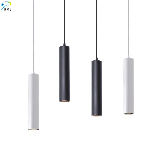 Coffee Shop Restaurant LED Bar Cylindrical Hanging Lamp