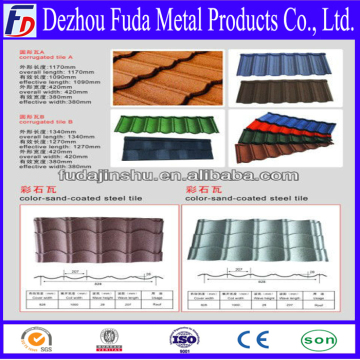 stone coated metal roof tile panel