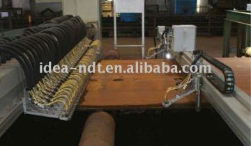On-line or off-line heavy plate/ metal strip UT testing system