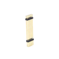 Encabezado de pin de paso de 2.0 mm dual fila recta