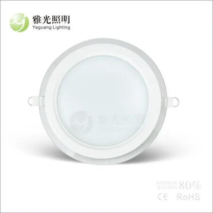 18W Guzhen led panel light with glass surface