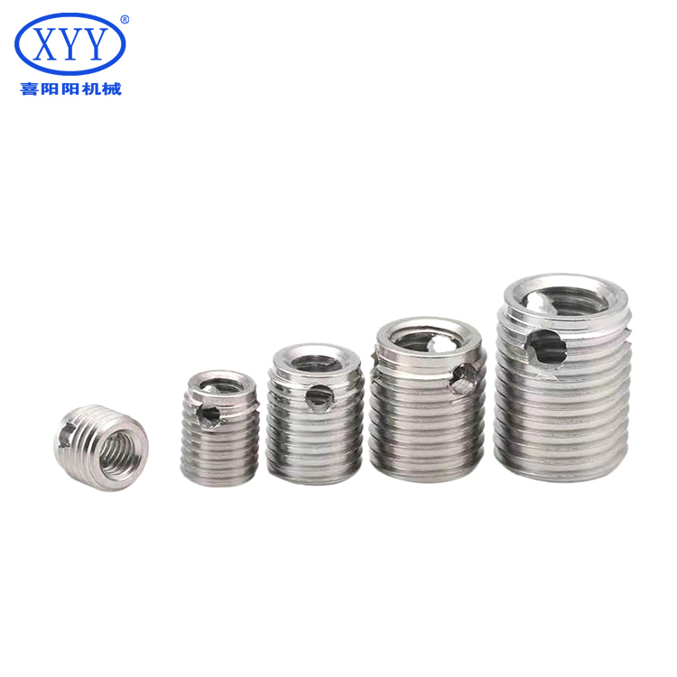 Galvanized three hole self tapping screw sleeve thread sheath