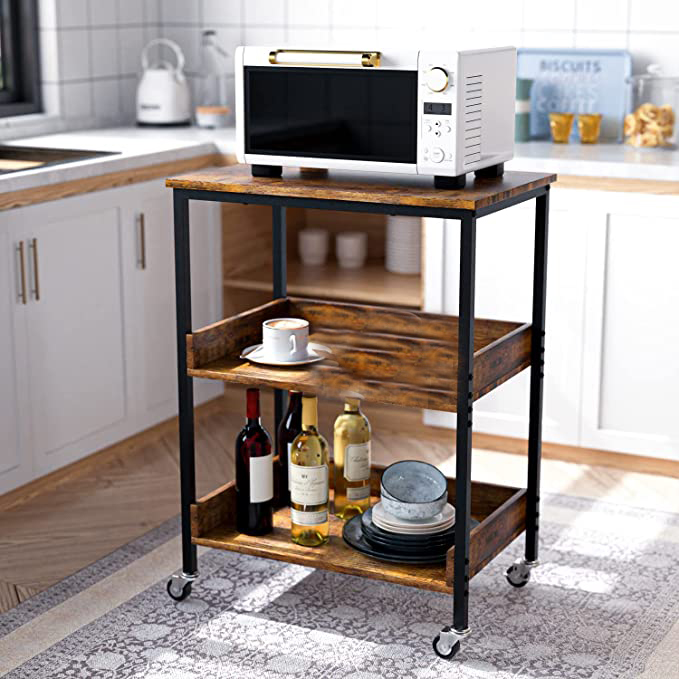 kitchen island and cats