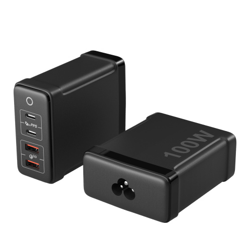 Chargeur mural Gan 100W avec quatre ports 2A2C