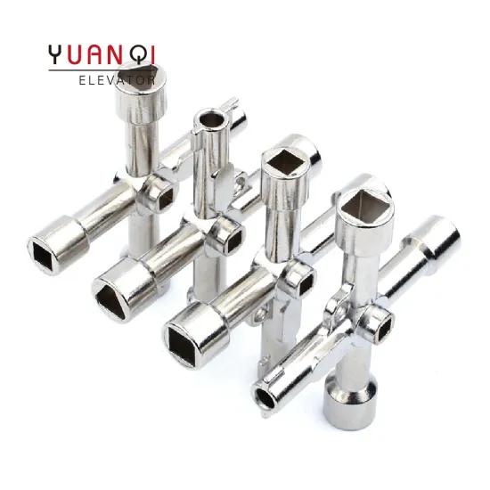 Multi-Function Elevator Door Key - Triangle Cross Lift Spare Parts