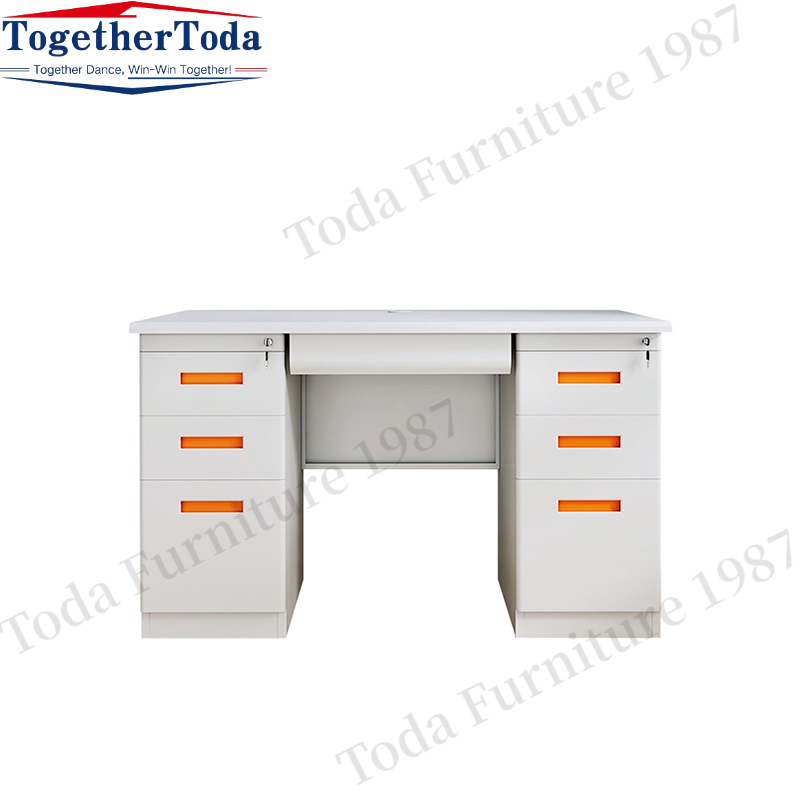 6 Drawers Metal Office Tables