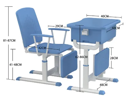 School Furniture Children Study Table And Chair