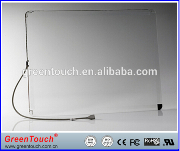 GreenTouch 21.5" wide screen transparent glass standard SAW touch screen, elo touch screen