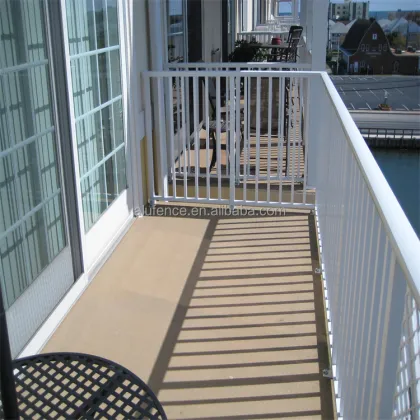 Customized Modern Indoor and Outdoor Easy-to-Assemble Aluminum Alloy Handrails Stair Balcony Guardrail Railing Fencing