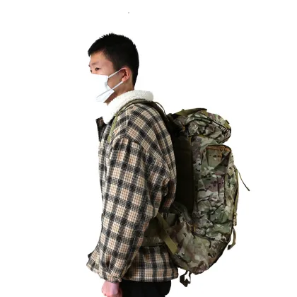 Custom Green Tactical Mountain Backpack for Explorers