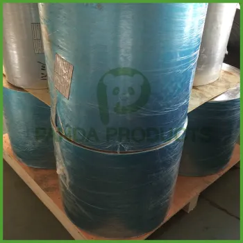 Aluminium Mylar Tape Of Blue Color For Cable Shielding