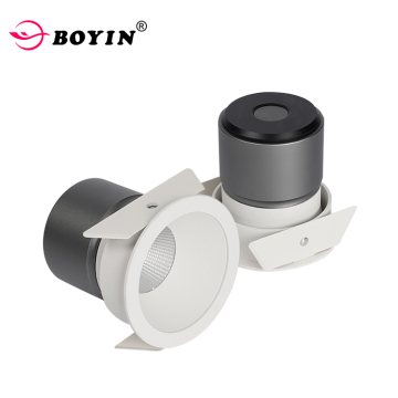 Narrow Border Double Anti-Glare Energy-Saving COB Recessed Downlight