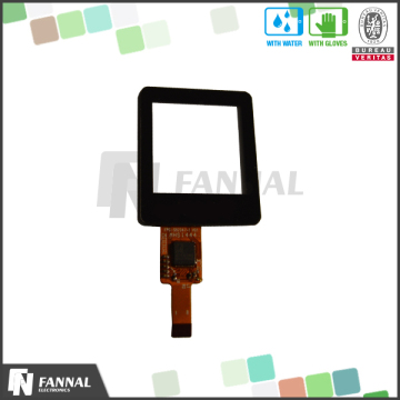 1.44 inch square view area touch screen for smart watch