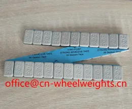 Fe adhesive wheel weights