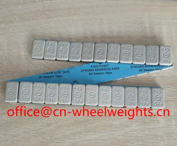 Fe adhesive wheel weights