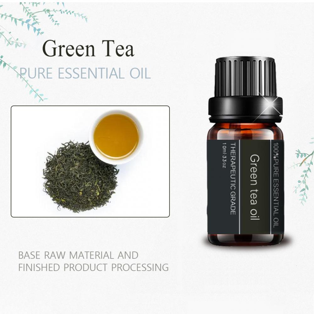 Té verde orgánico Aromaterapia de atención médica del aceite esencial