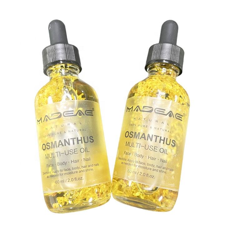 Óleo essencial de pétala de rosa 100% puro Carreço orgânico natural de massagem Oil multiuso para o corpo do rosto e cabelos 30 ml