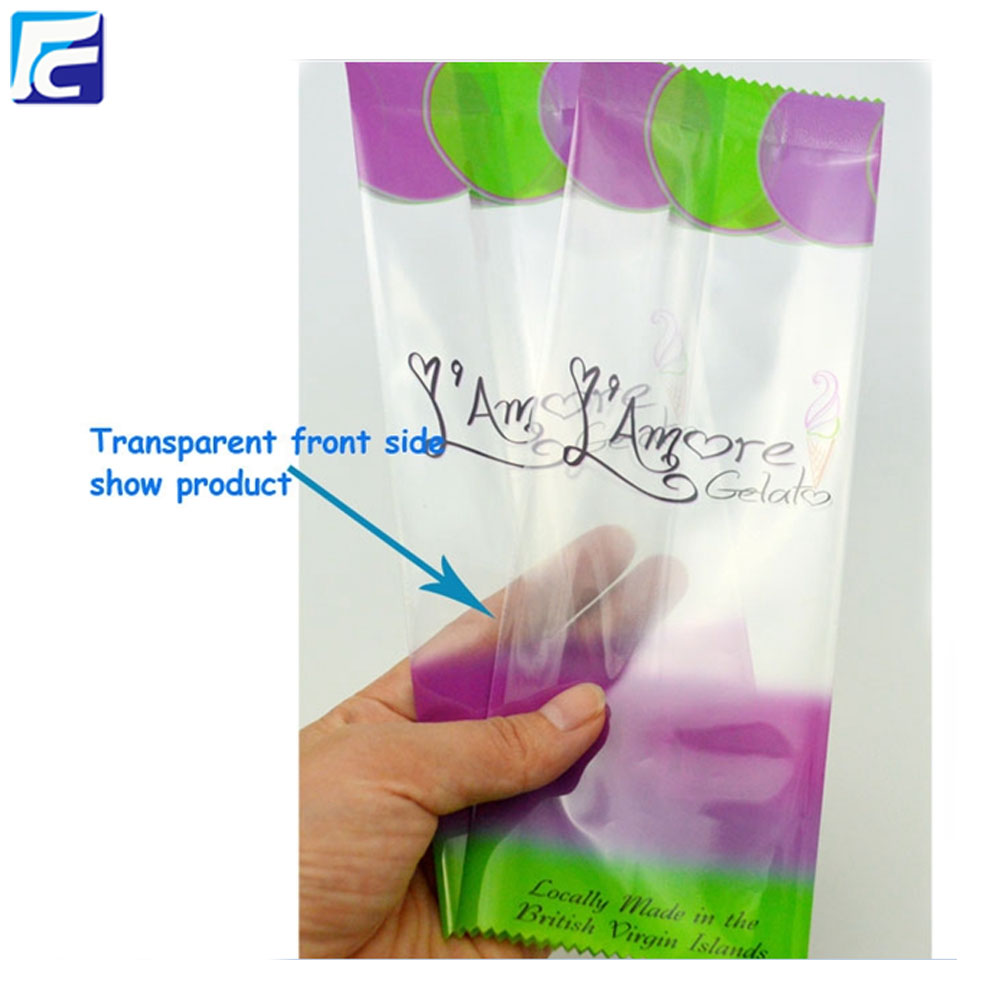 Ice popsicle packaging bag