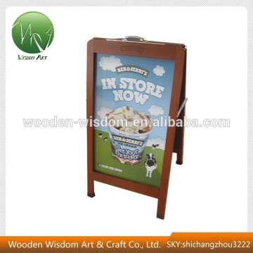 2014 New Style Hot Sale Restaurant Wood Advertising Board
