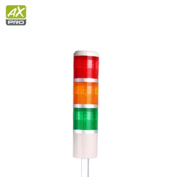 3-Tier LED Signal Tower Light 50mm - Red, Amber, Green, DC6V/24V/220V