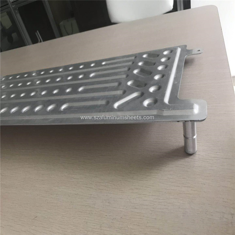 New energy vehicle T6 aluminum water cooling plate