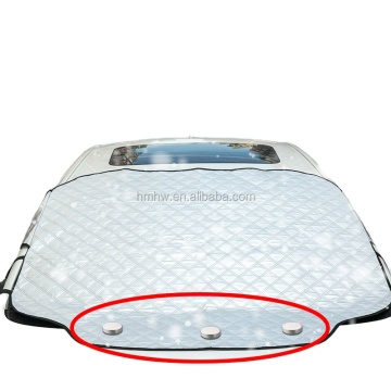 Magnetic Edge Car Sunshade for Front Windshield and Windows