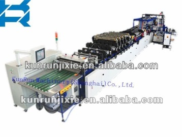 four lines flat bottom pouch bag making machine. tea bags, Vacuum pumping,suger bags