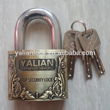 Top safety zinc cash drawer lock