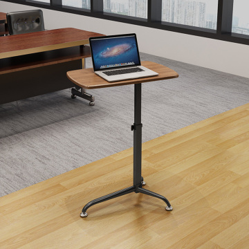 Height adjustable podium stand table