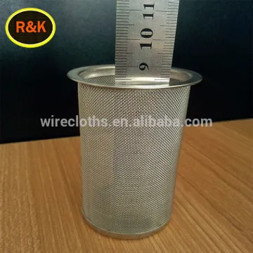 Stainless steelwire mesh crew tea coffee filter tube cold brew coffee filter tube
