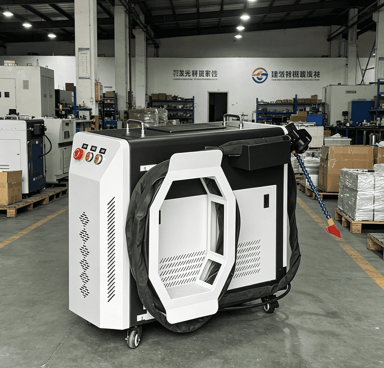 Say Goodbye to Traditional Cleaning: Laser Cleaning Machine Wipe Away Oil Stains Easily