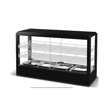 Heated Display Cabinet for Hot Food Showcase: Pie Warmer and Fried Chicken Cabinet