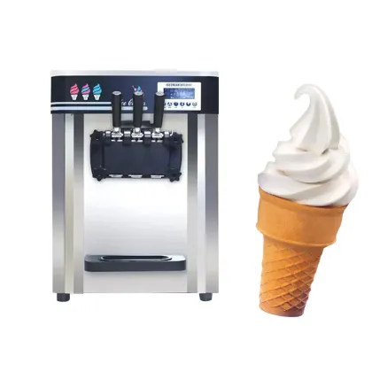 Household Ice Cream and Milkshake Maker Machine