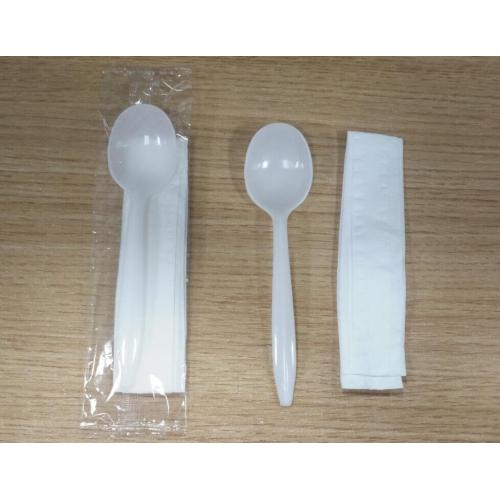 Disposable Plastic Spoon Set