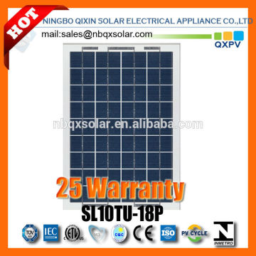 10W poly solar panels, A grade poly solar panels