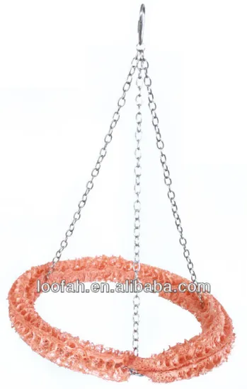 chinese made loofah parrot bird toys for all size of birds