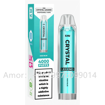 Crystal Bar Legend 4000 Puffs Disposable Vape