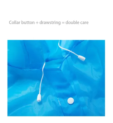 Wholesale Transparent Plastic Rain Ponchos: Thickened, Waterproof Eva Rain Gear for Coat and Raincoat Protection