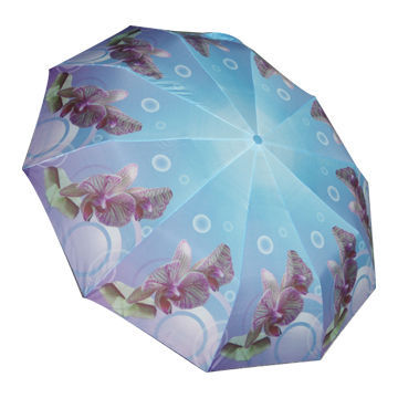 High-rang Umbrella for Ladies, Measures 23-inch and 9-panel with Automatic Open and Close Function