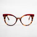 Fashion Oversized Tortoiseshell Cat Eye Glasses Frames