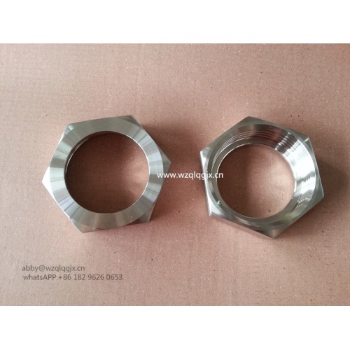 Sanitary Hex Nut Union dengan RJT Standard