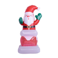 Christmas inflatable Santa Claus decoration