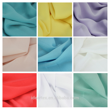 100%polyester woven chiffon fabric from china supplier