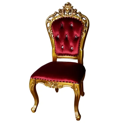 LC105 antique royal wood chair,antique chair