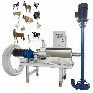 Cow Dung Extractor: Farm Manure Dewatering Machine